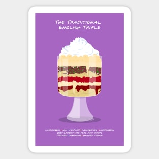 The Traditional English Trifle Sticker